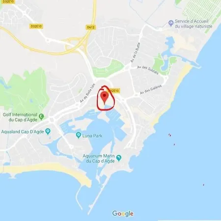 Cap D'agde Vue Sur Le Port 6 Couchages Апартаменты